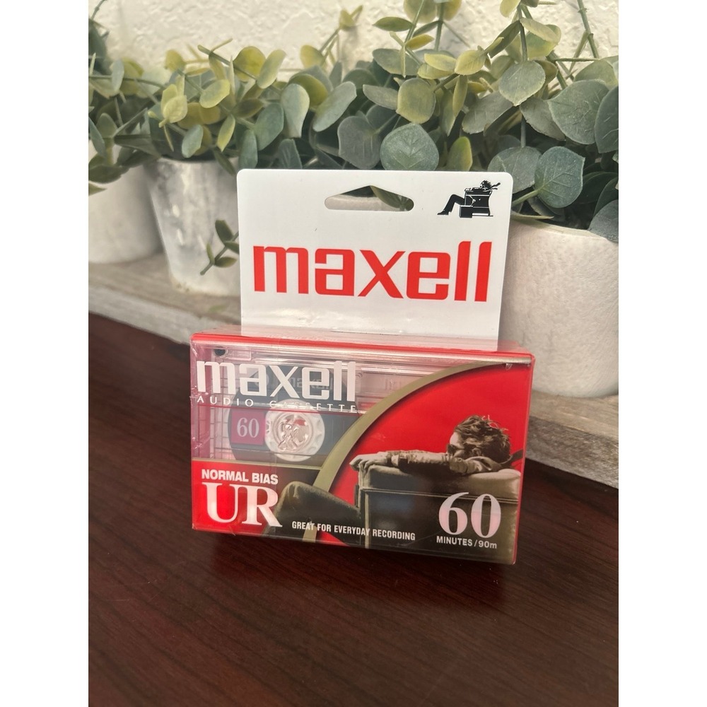 Maxell‎ 109024 60 Minute Storage Capacity Normal Bias Type Flat Packs 2 Pack NWT